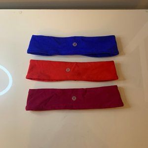 Lululemon Women’s Headbands (3) Bundle One Size